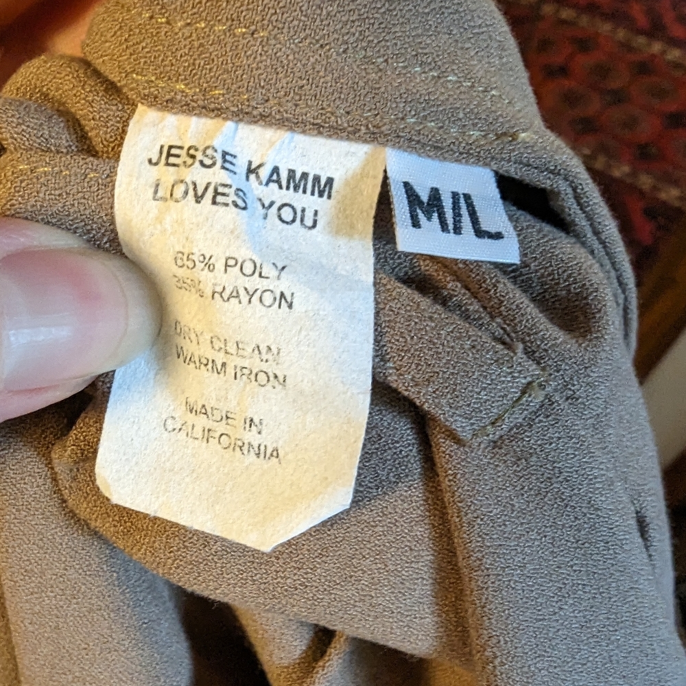 Jesse Kamm Jumpsuit - Picture 3 of 3